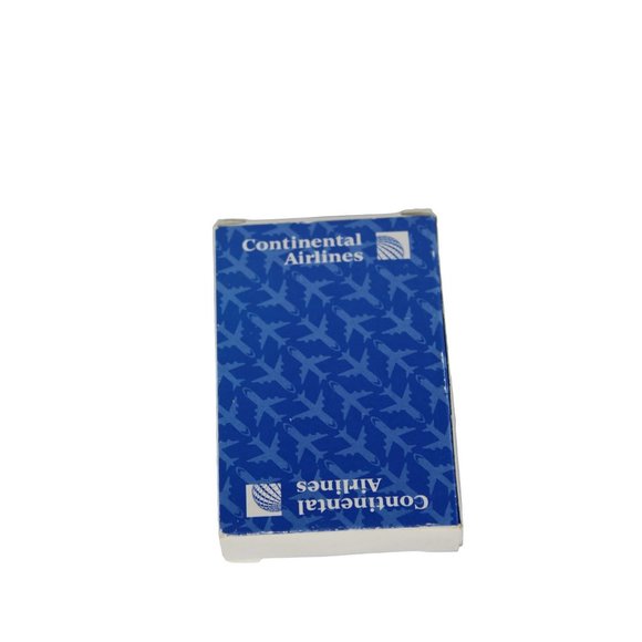 Continental Airlines Playing Cards Vintage 89214 - Picture 1 of 3